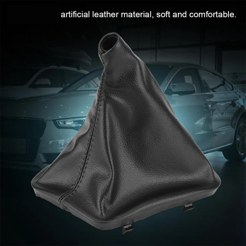 Car Gear Stick Shift Knob Gaiter Boot Cover PU Leather For BMW E30 E34 E36 E46 Z3 Boot Gear Lever Gaiter Cover