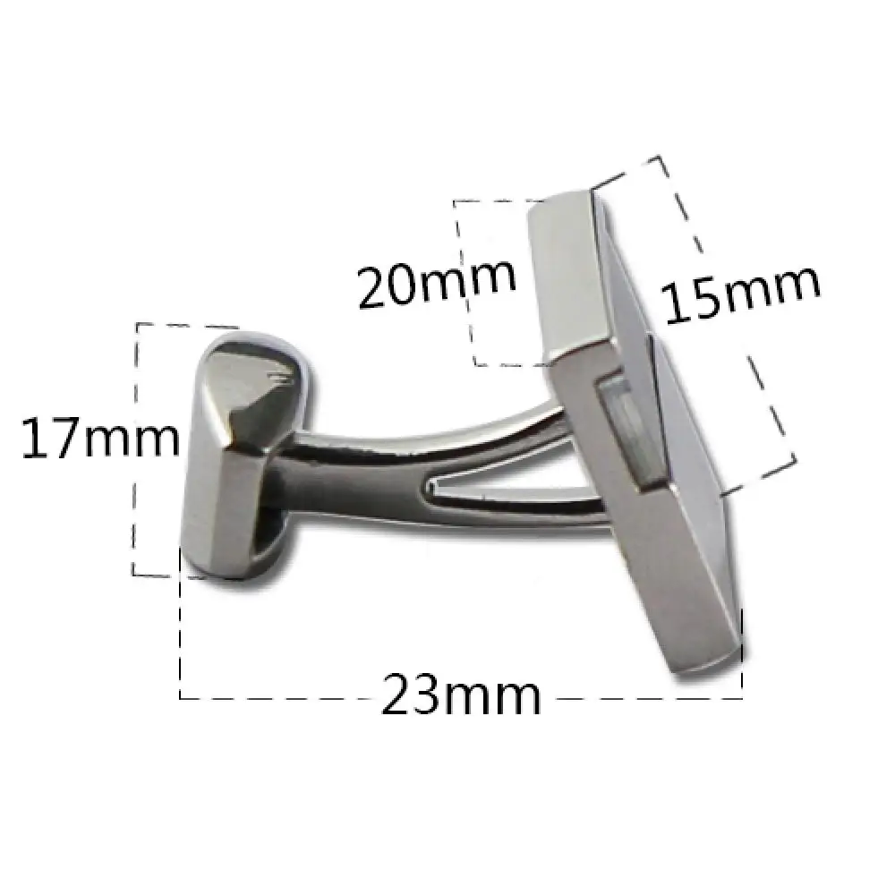 Beadsnice 1pair/lot Luxury Metal Square Cufflink Knots Cufflink for Shirt Men's Party Wedding Jewelry Clothes Accessory ID35847