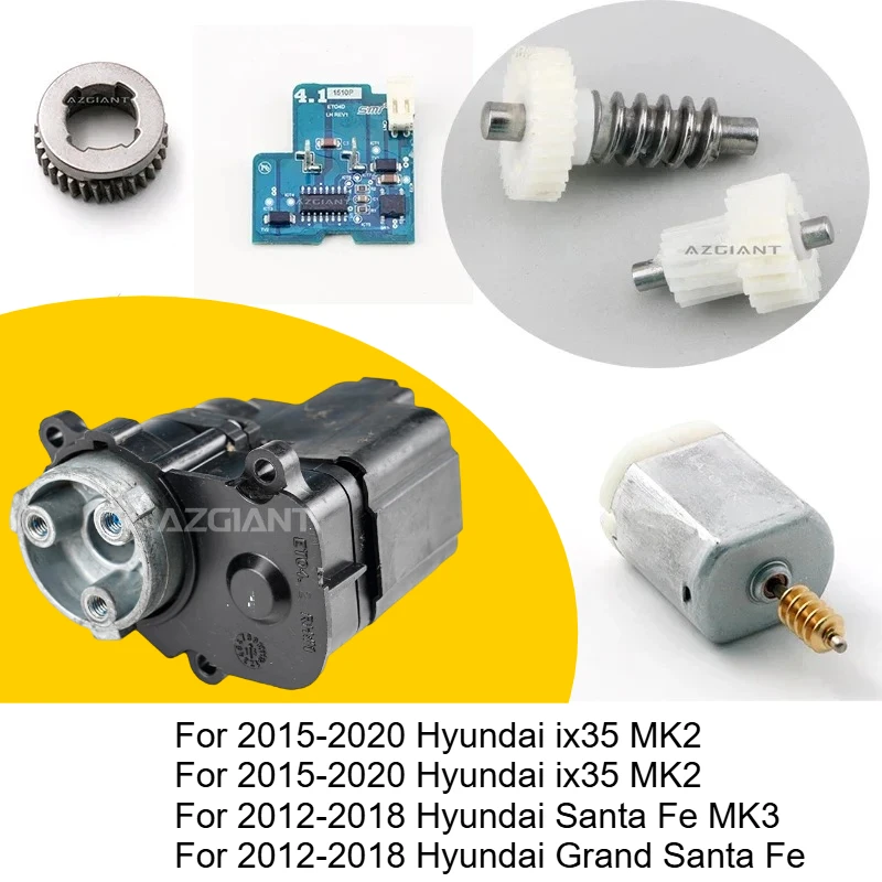 

AZGIANT Car Mirror Folding Module Repair for Hyundai IX35 MK2 2015-2020 Hyundai Grand Santa Fe MK3 2012-2018 Car Accessories