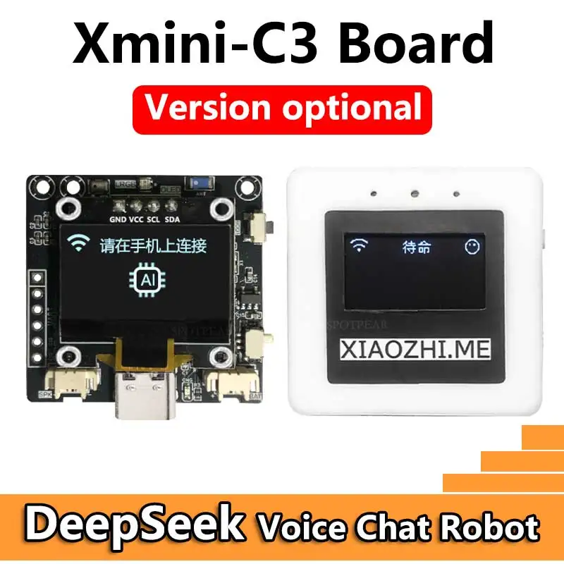 DeepSeek XiaoZhi AI Voice Chat Robot Xmini-C3 ESP32 C3 DIY لوحة تطوير AI #2