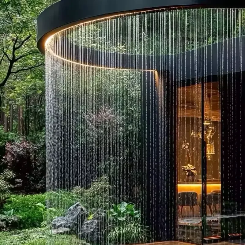Decorative Water Cascade Outdoor Indoor Landscaping Pool Water Waterfall