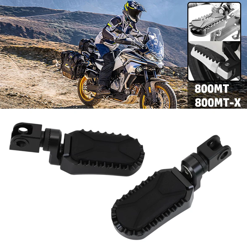 

Регулируемые подставки для ног мотоцикла, подходят для CFMOTO CF MOTO 800MT MT800 MT 800 MT 800MT-X 800MTX, подножки, подножки