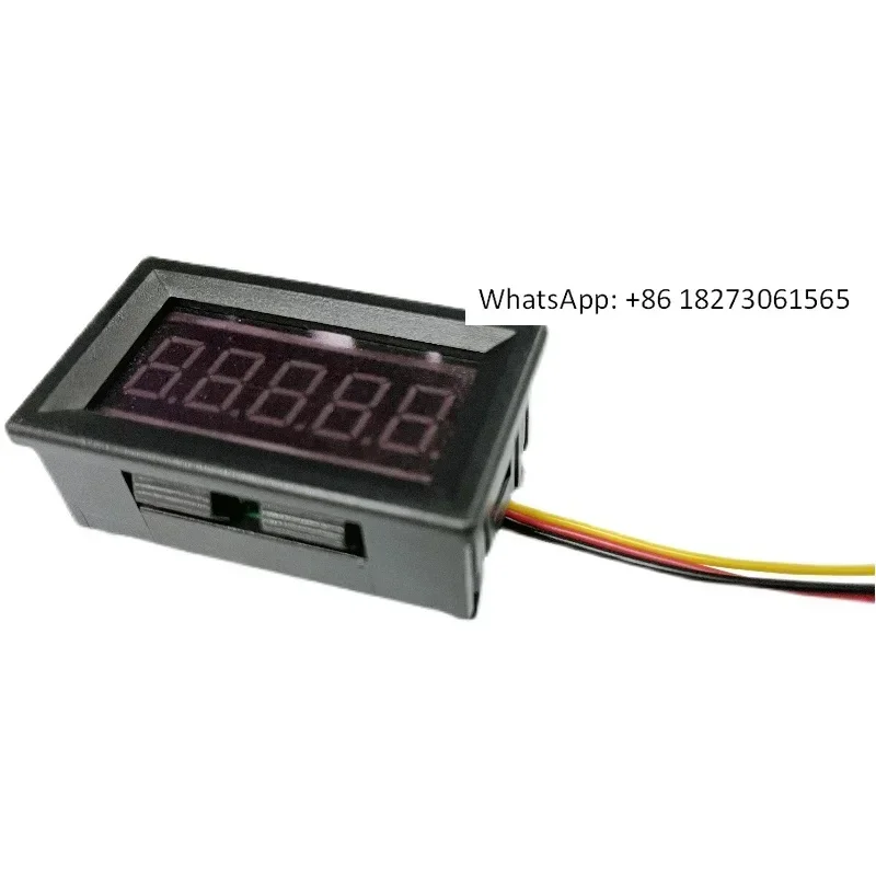5-digit high-precision DC digital display voltage meter with high-precision 0-100V online communication RS485