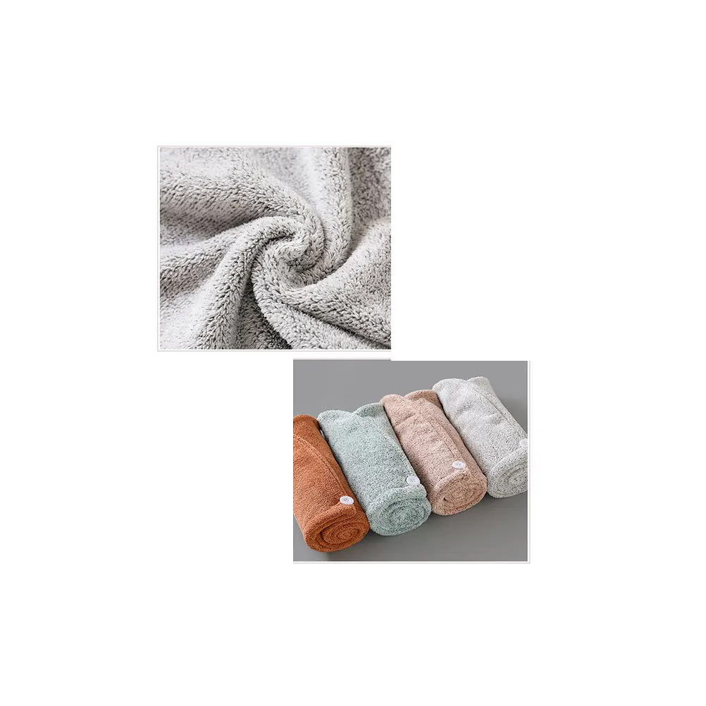 التجفيف السريع غطاء فحم الخيزران الوردي سوبر ماصة سريعة الجفاف منشفة الشعر للرجال النساء المنزل السفر استخدام لا حاجة منفاخ