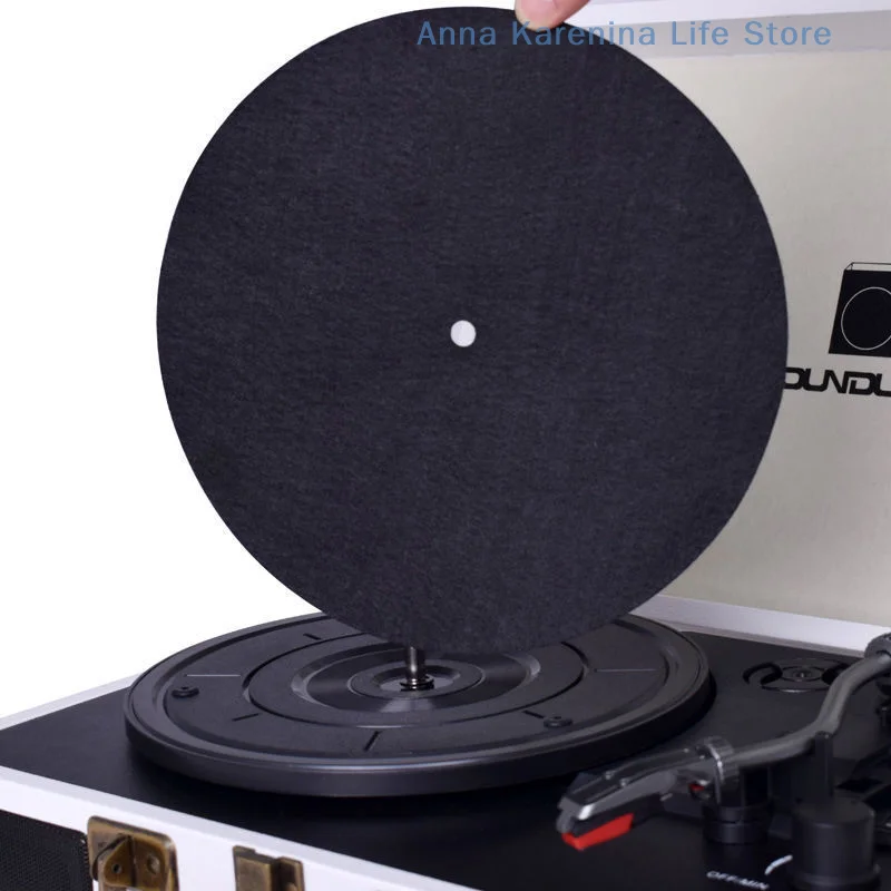 

3 Sizes Felt Turntable Vinyl Record Pad Professional Anti-slip Protection Mat 3mm Thick For LP Vinyl Record Players Accessory