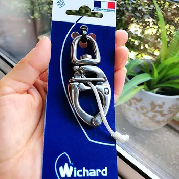 法國 Wichard 快速釋放式卸扣旋轉環 70mm,鍛造不鏽鋼船用五金件,J021 10 最佳銷售 鐐銬 - №8