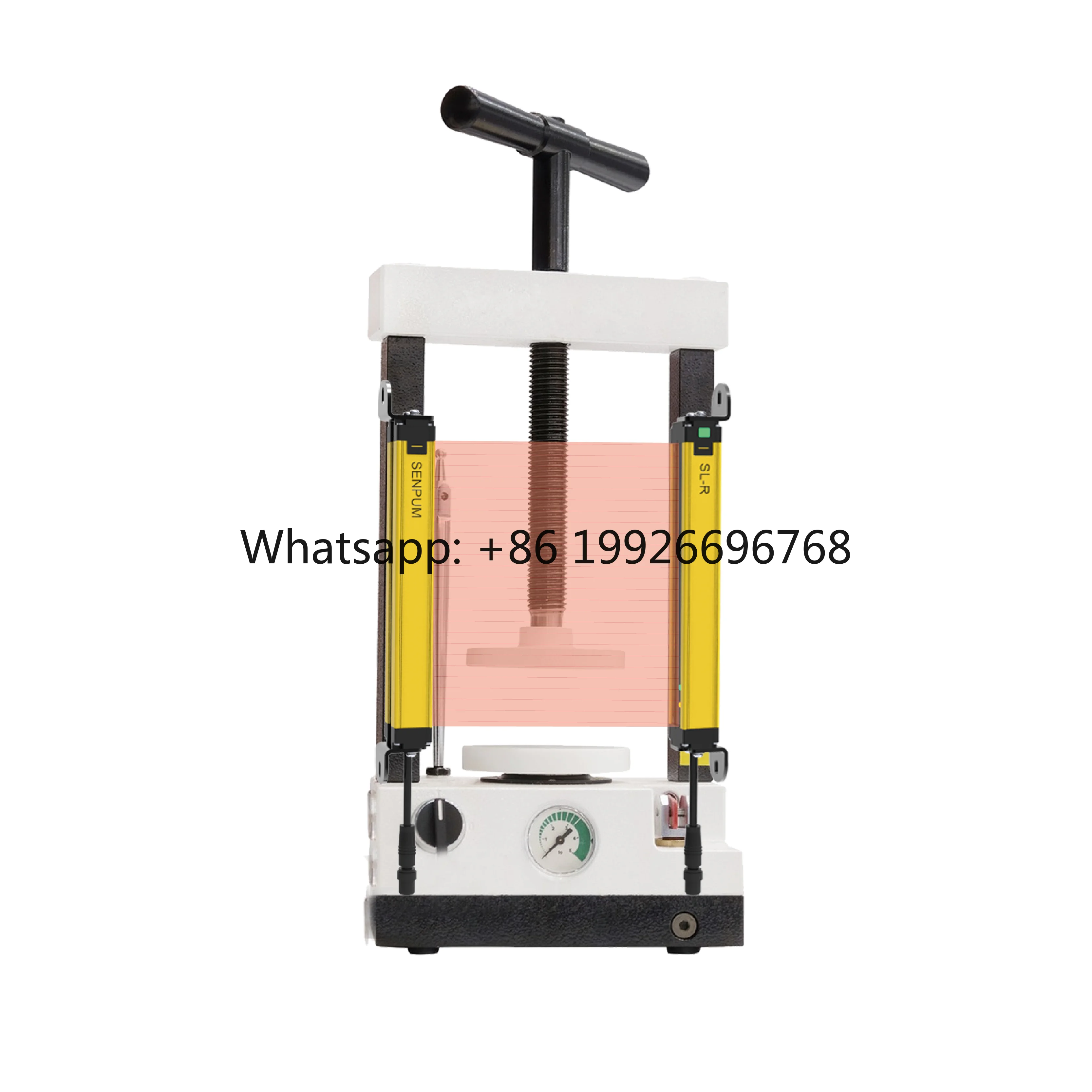 Senpum Rugged IP65-Rated Safety Light Curtain with Dual NPN Outputs for Hydraulic Press Protection