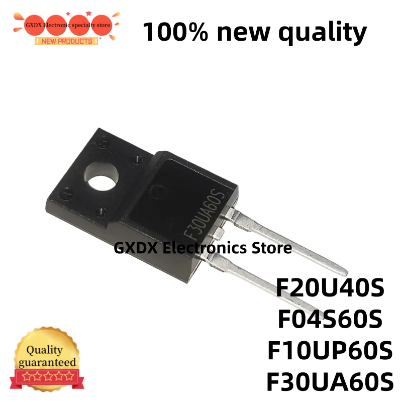 10-20pcs new fast recovery diodes FFP04S60S, F04S60S, FFPF20U40S, F20U40S FFP10UP60S, F10UP60S, FFP30UA60S, F30UA60S