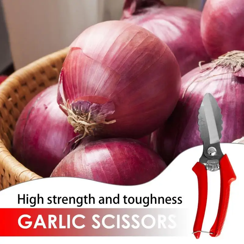 Food Scissors Food Cutter Scissors For Cooking Heavy Duty Vegetable Scissors Food Cutting Scissors For Onion Roots Sprouts