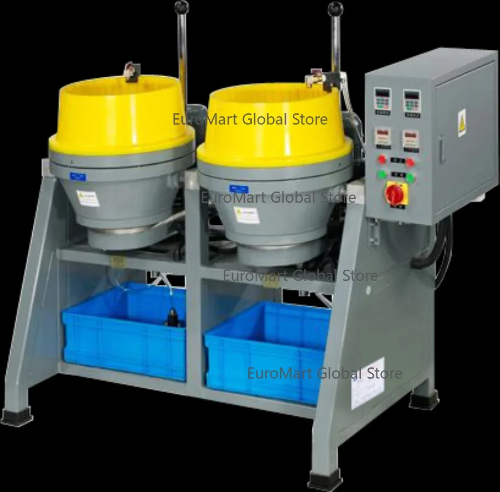 

Double Barrel Wet Dry Tumbler Machine Centrifugal Disc Jewellery Polishing Machine