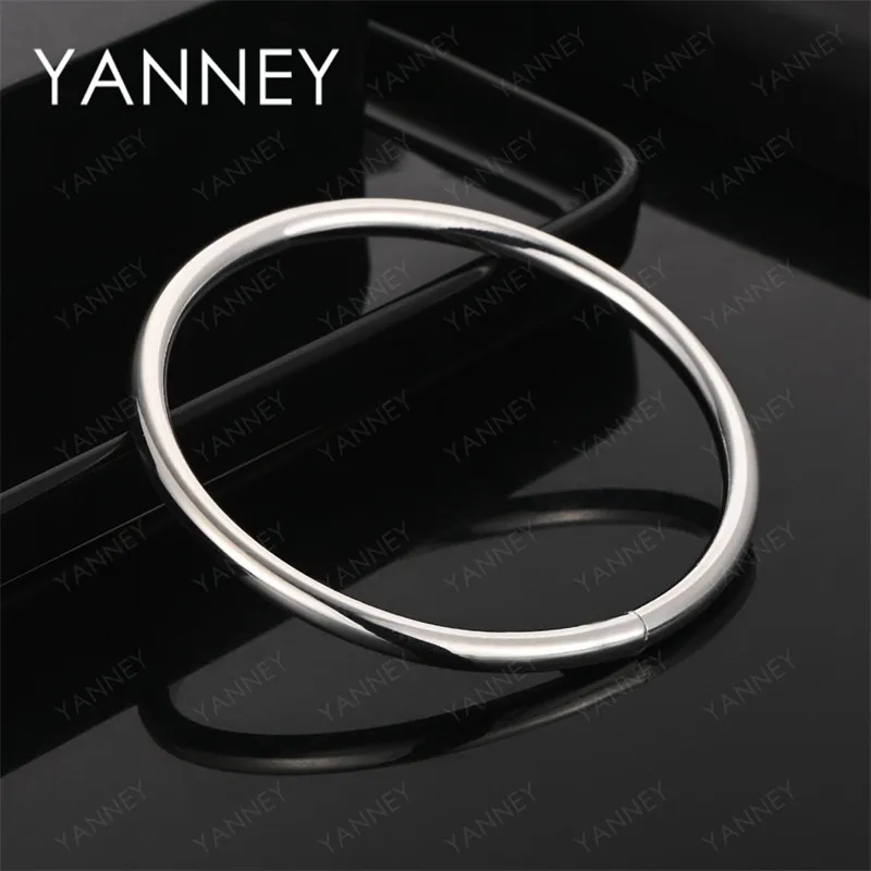 

925 Sterling Silver Beautiful Simple Bracelet Women Party Gift Jewelry Wedding Fashion