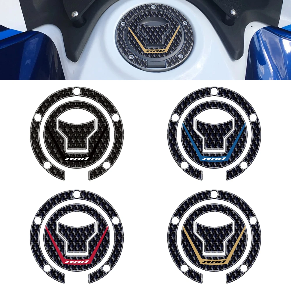 For Honda Africa Twin CRF1100L CRF 1100 L 2020-2024 Motorcycle Accessories 3D Gel Tank Cap Paint protection Stickers kit