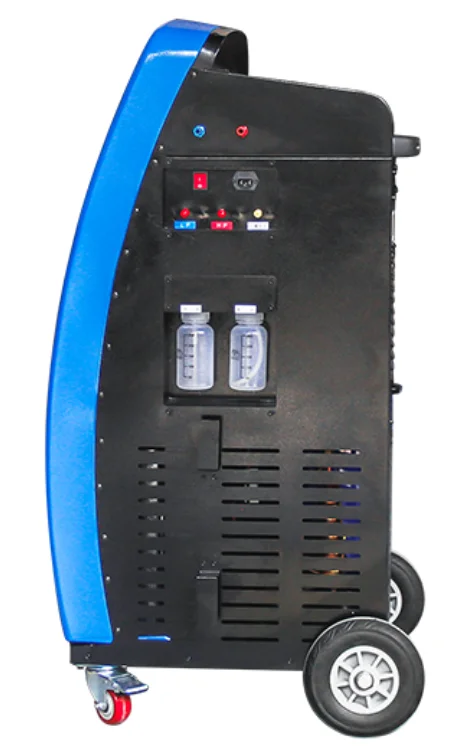 KT-9811 Intelligent Car Air Conditioning Refrigerant Recovery Machine with DC Power Supply and Metal Construction