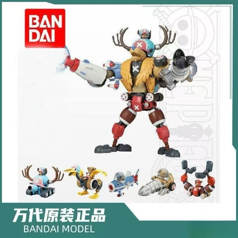 Bandai Originele Echt Een Stuk Chopper Robo 1 2 3 4 5 Anime Actiefiguren Speelgoed voor Kinderen Gift Assembly Model ornamenten