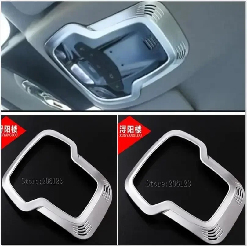 

ABS Front row reading lamp decoration frame car stickers car styling For Alfa Romeo Giulia Stelvio 2017 2018