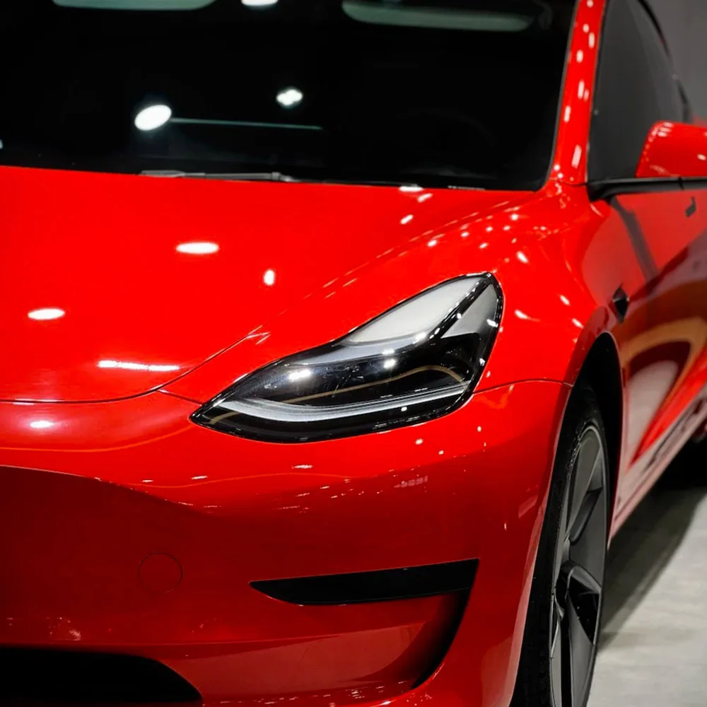 

Fali Red PET Backing Gloss Car Paint Wrap PPF Paint Protection Film for Cars - Vehicle Surface Protection