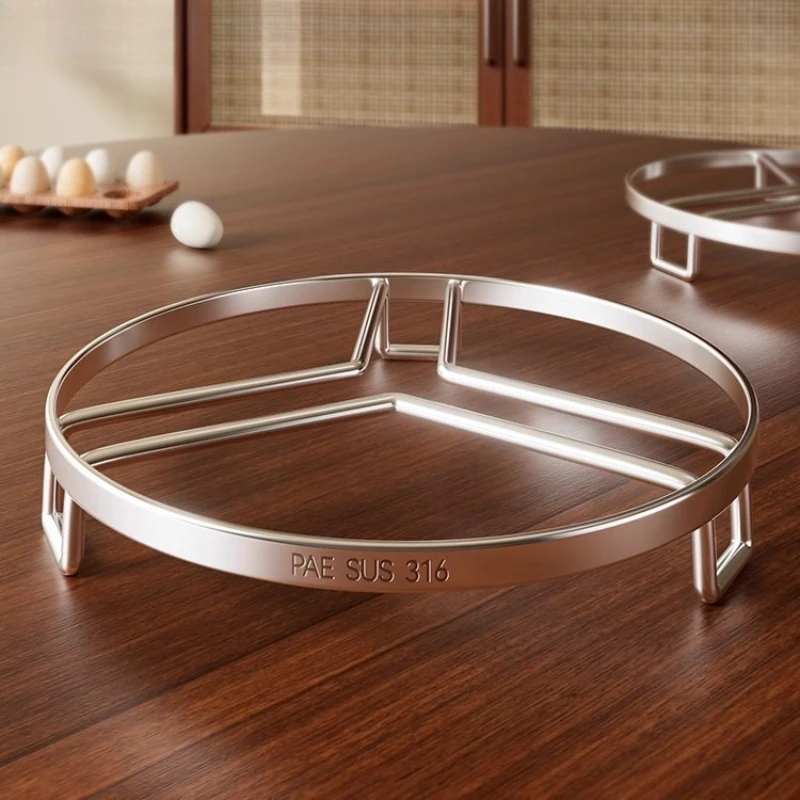LTT stainless steel steamer rack steamer rack household steamer pad kitchen use