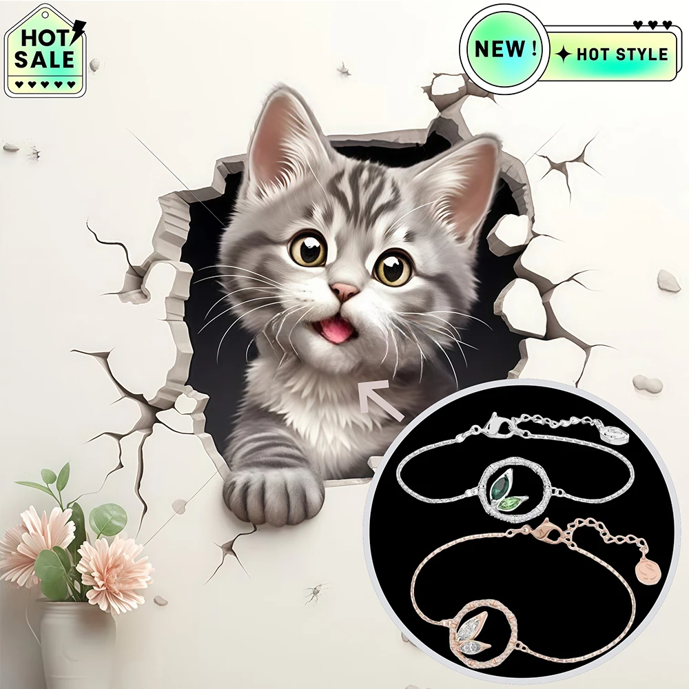 

Cat Accessories 2025 Hot Selling Brand Ariana Grande Same Style Bracelet Women's Luxury Jewelry Suitable for Gift Giving