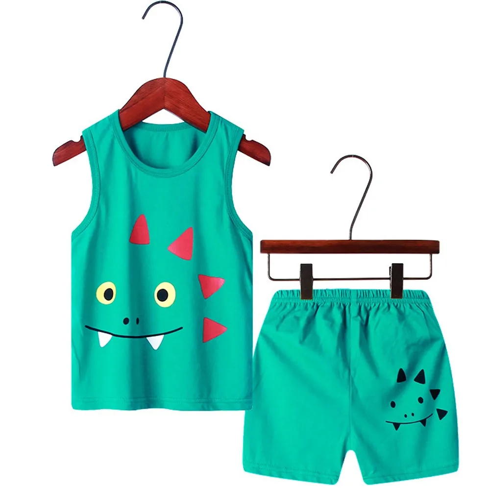 Summer Baby Bunny Vest Clothing Set Children\'s Sleepwear Kid Pajamas Sets for 1-10Years Girls Pyjamas Pijamas Kids Wear