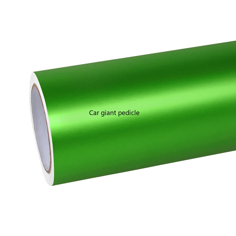 Highest Quality Matte Chrome Green Vinyl Wrap Film Car Wrap Film Non Degumming Non Fading Quality Warranty 1.52M*17M Roll
