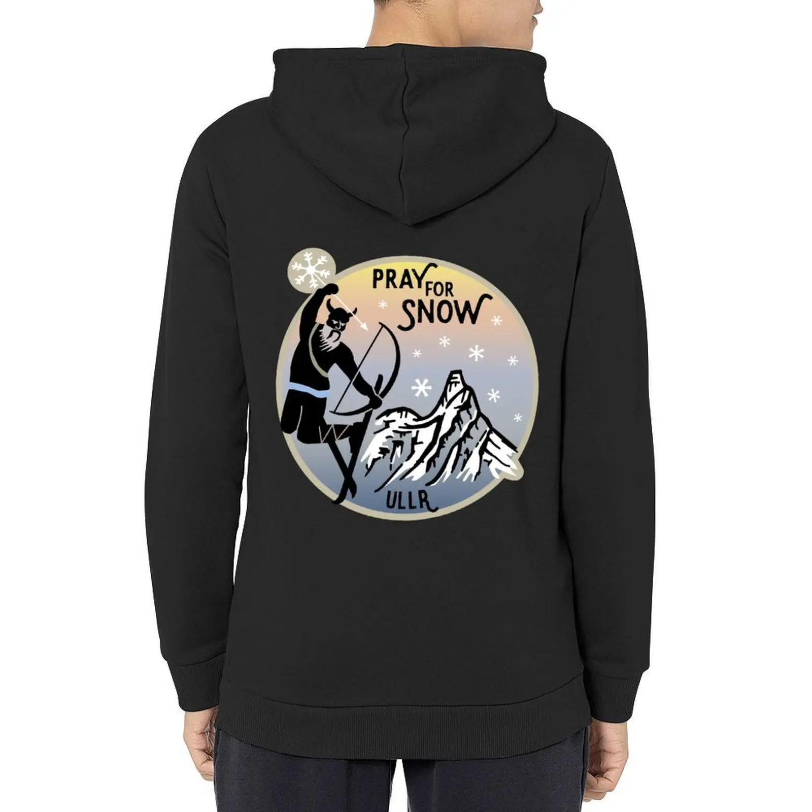 

Ullr - Pray for snow Hoodie men's autumn clothes men's coat autumn jacket men mens hoodie