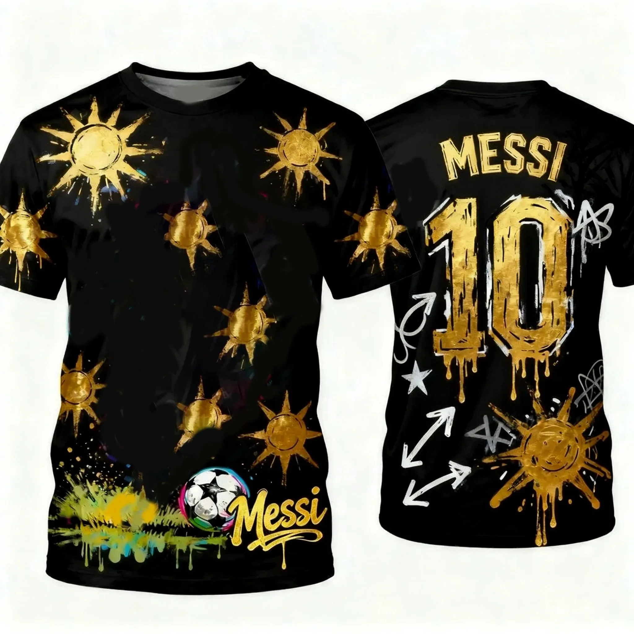 تي شيرت جديد مطبوع عليه شخصية AI Graffiti Pixel، قميص أنيق، ملابس رياضية قابلة للتنفس، مثالي للارتداء الخارجي وغير الرسمي، تخفيضات كبيرة