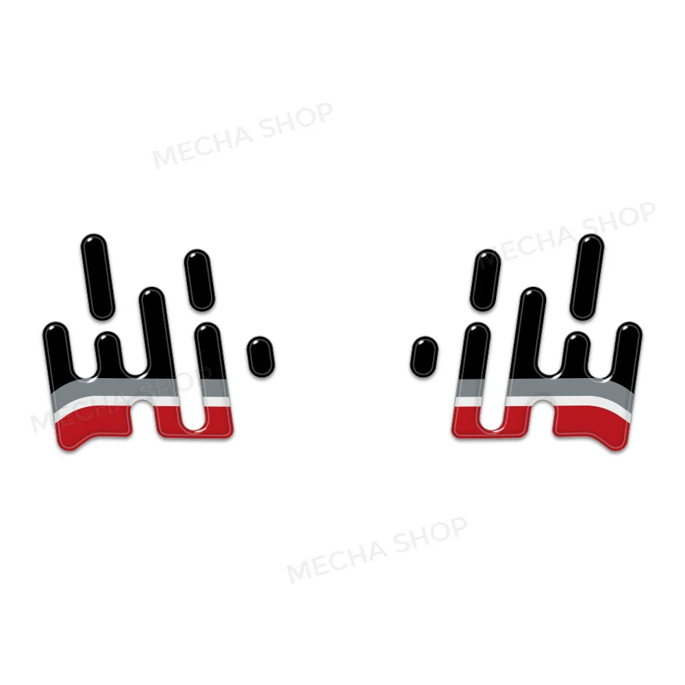 Motorcycle Accessories 3D Resin Sticker Protection Kit Windshield Decal Waterproof For DesertX 2026 6