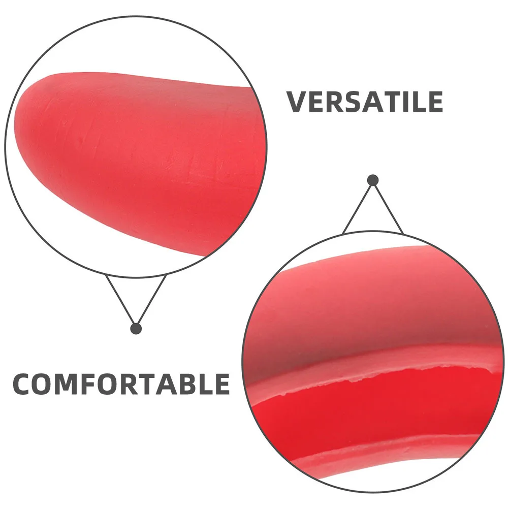 อุปกรณ์ประกอบฉากปากบวมปลอม 2 ชุด รูปทรงไส้กรอกสีแดง สำหรับงานปาร์ตี้แฟนซี ของขวัญแกล้งคน อุปกรณ์เสริมคอสเพลย์ ตลกขบขัน