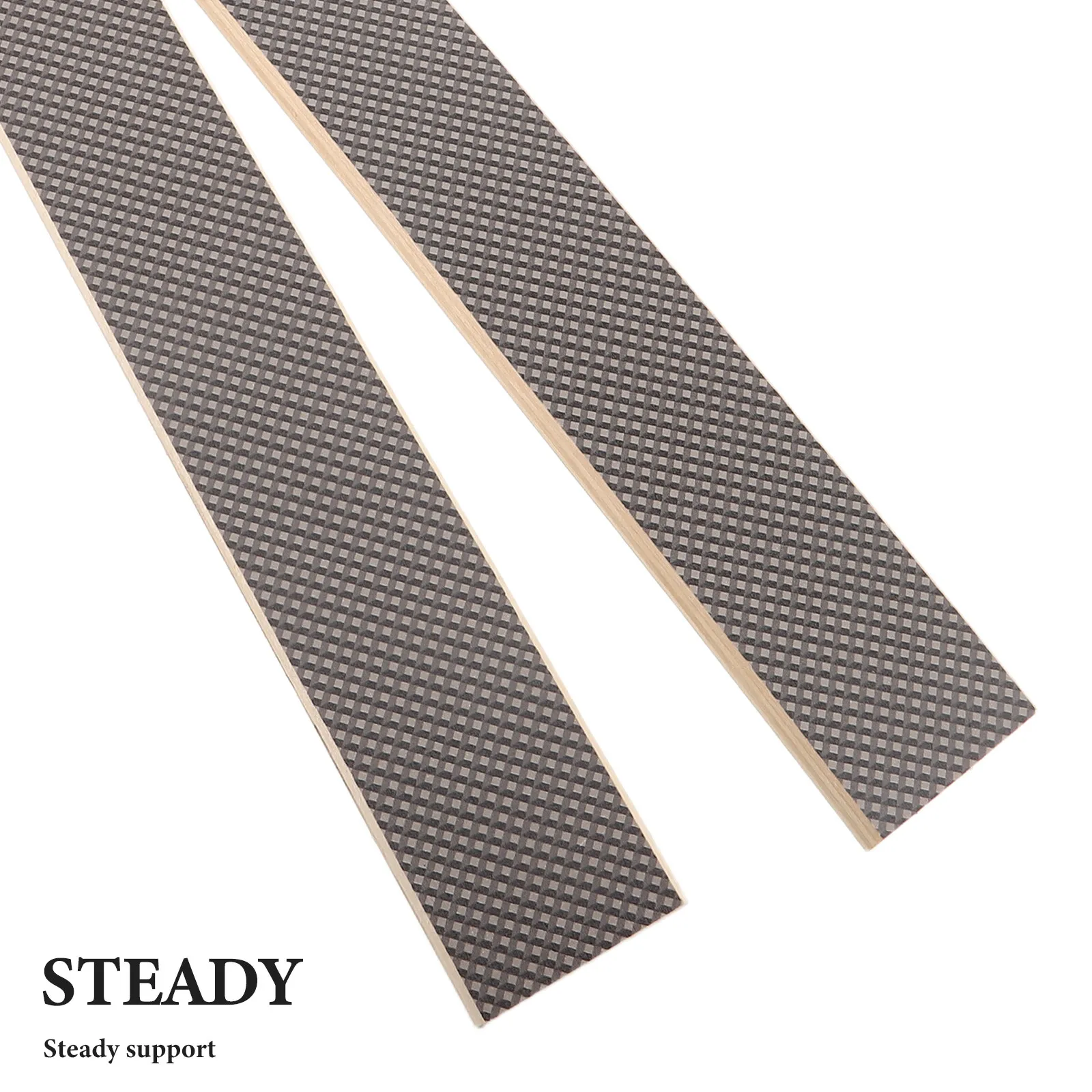 2 Pcs Bed Support Strip Full Size Wooden Slats Frame Mattress Hardwood Replacement Parts Replacement for King Size Frame view 5