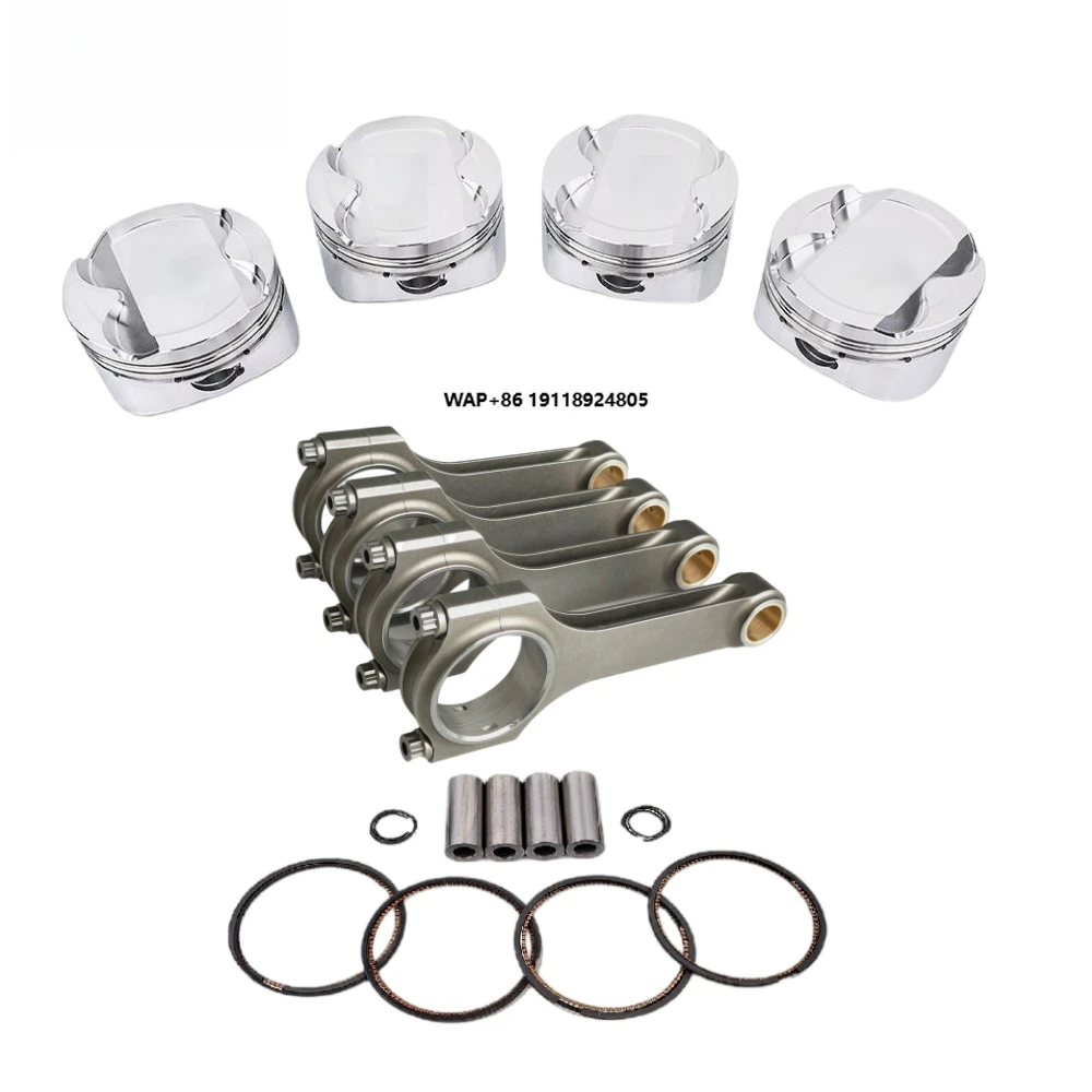 

High-Power Output for K24 K24A Engine Retrofit 4032 Forged Pistons and H Beam 4340 Forged Rods Set