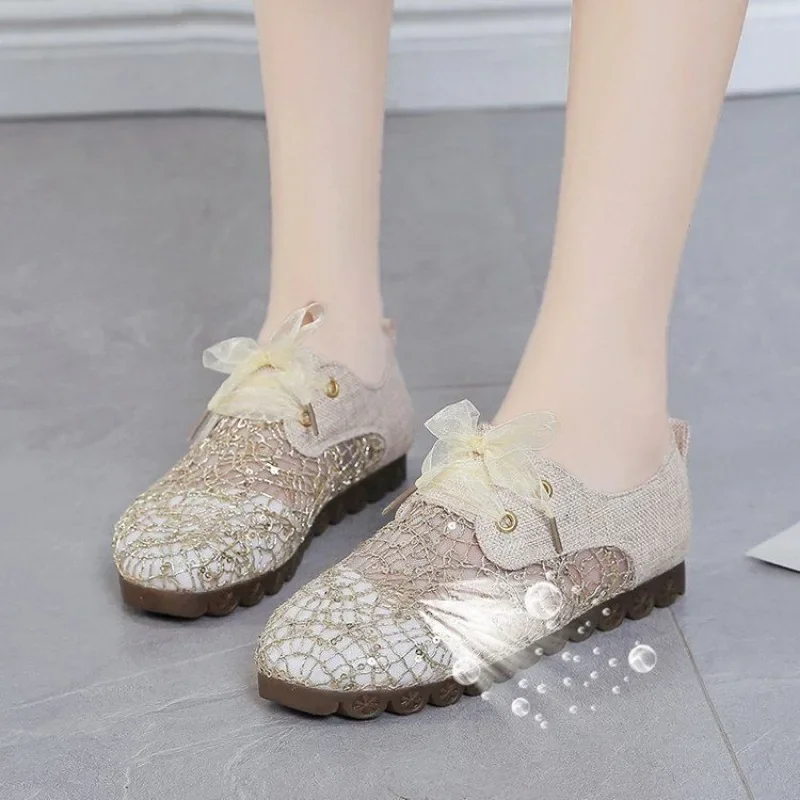 

Soft Round Toe Woman Footwear Offers On Sale 39 Daily Routine Original Casual Y2k Fashion Light Trends 2025 New Shoes for Women