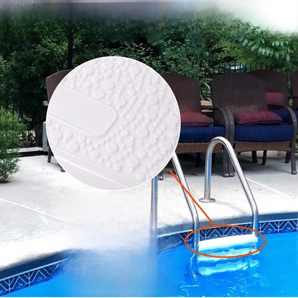For Standard Pool Ladders Anti Slip Pool Steps Ladder Stair Tread For Wet Pool Conditions Waterproof Step Replacements For Pools