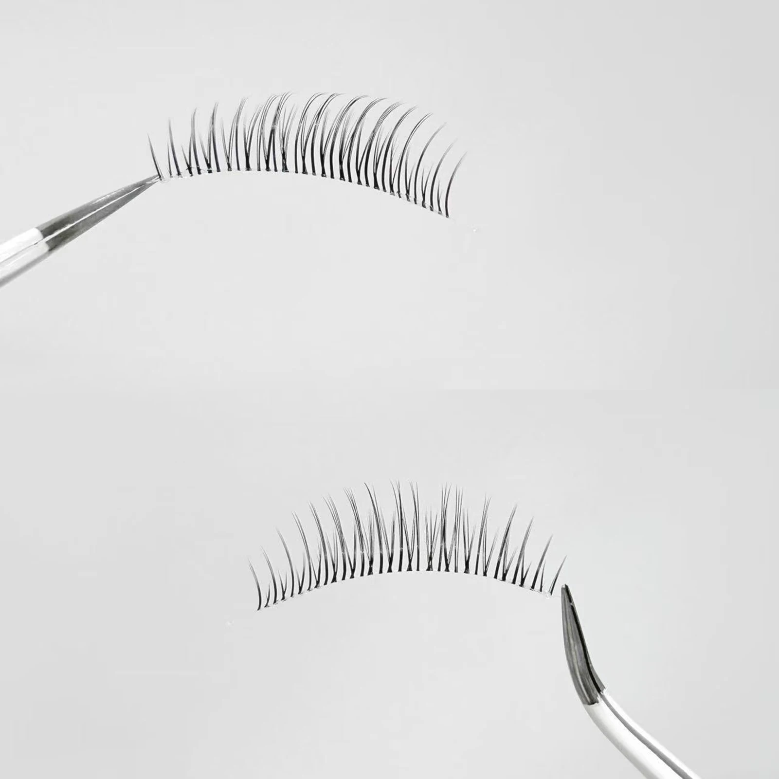 5 Pairs Korean Style Full Strip Natural Wispy False Eyelashes Thick Fake Eyelashes Suit for DIY Cosplay Eye Makeup