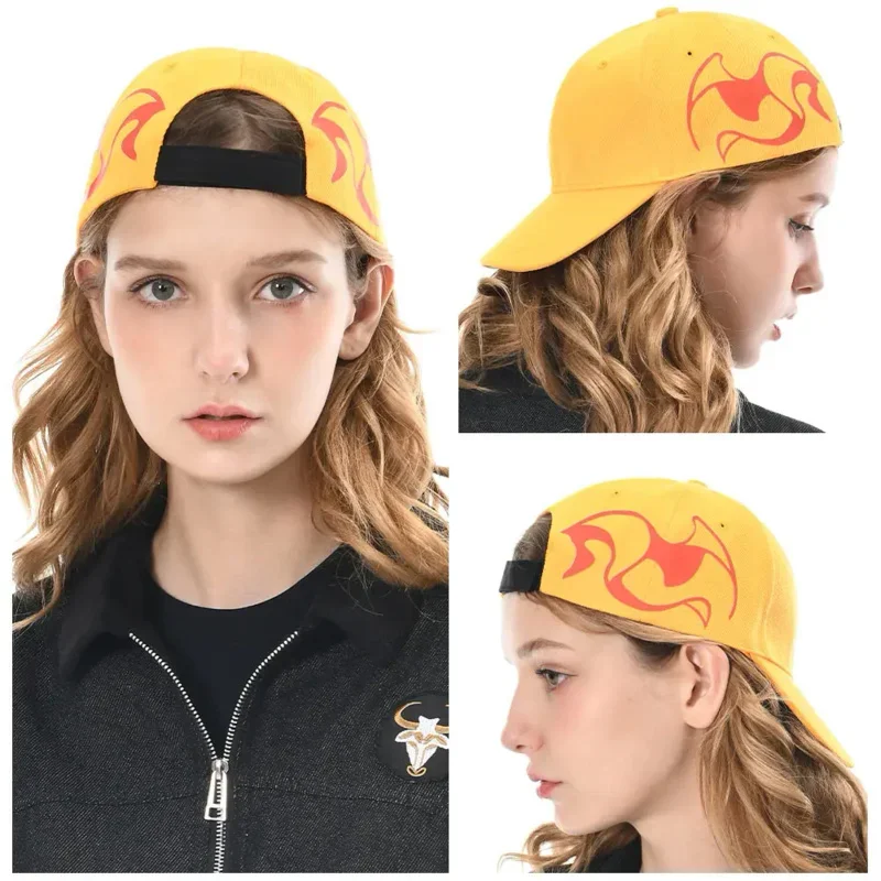 Cosdea Valorant Cosplay Costume Accessories Raze Baseball Cap Men Women Female Male Sport Visors Snapback Cap Sun Hat