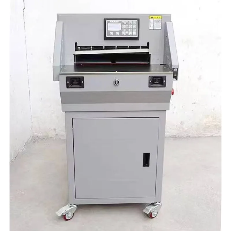 Factory Supplies Cheap Office 450mm Small Paper Cutter Programmable Hydraulic Paper Cutting Machine Factory