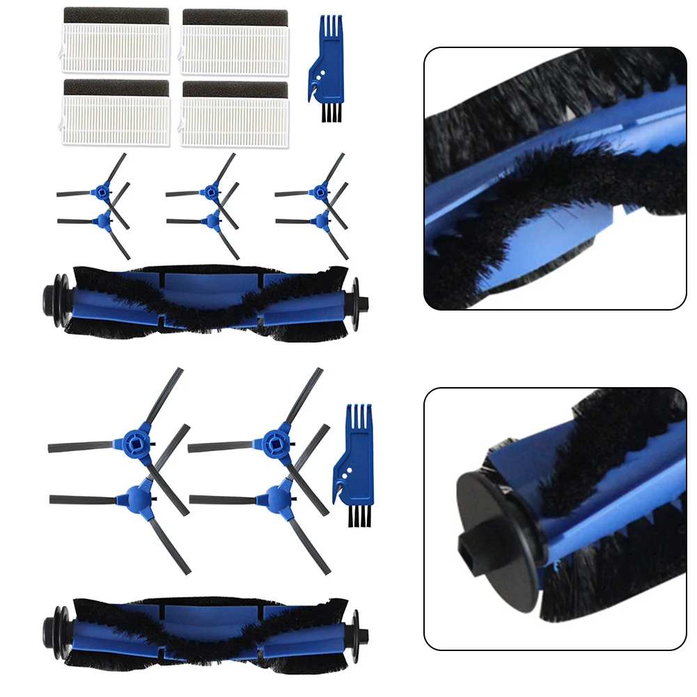 Sikat utama Filter sikat samping untuk Kyvol Cybovac E20 E30 E31 EC30MQ Robot vakum sikat utama alat pembersih Filter sikat samping
