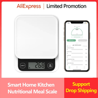 Support Drop Shipping 5kg/0.1g 1g Kitchen Scale Smart Electronic Nutrition Food Scale Cooking Baking Health Scale with App