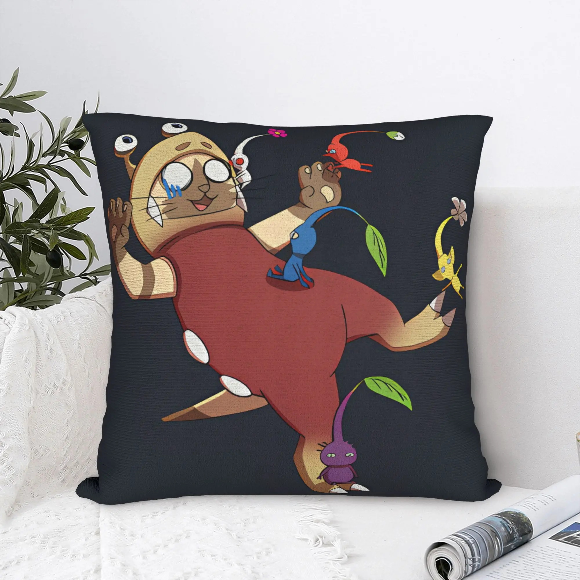 Monsters Hunters Palico Wilds Pillow Cover  Custom Cushion Cover Morden Pillow Case For Wedding Party Home Decor