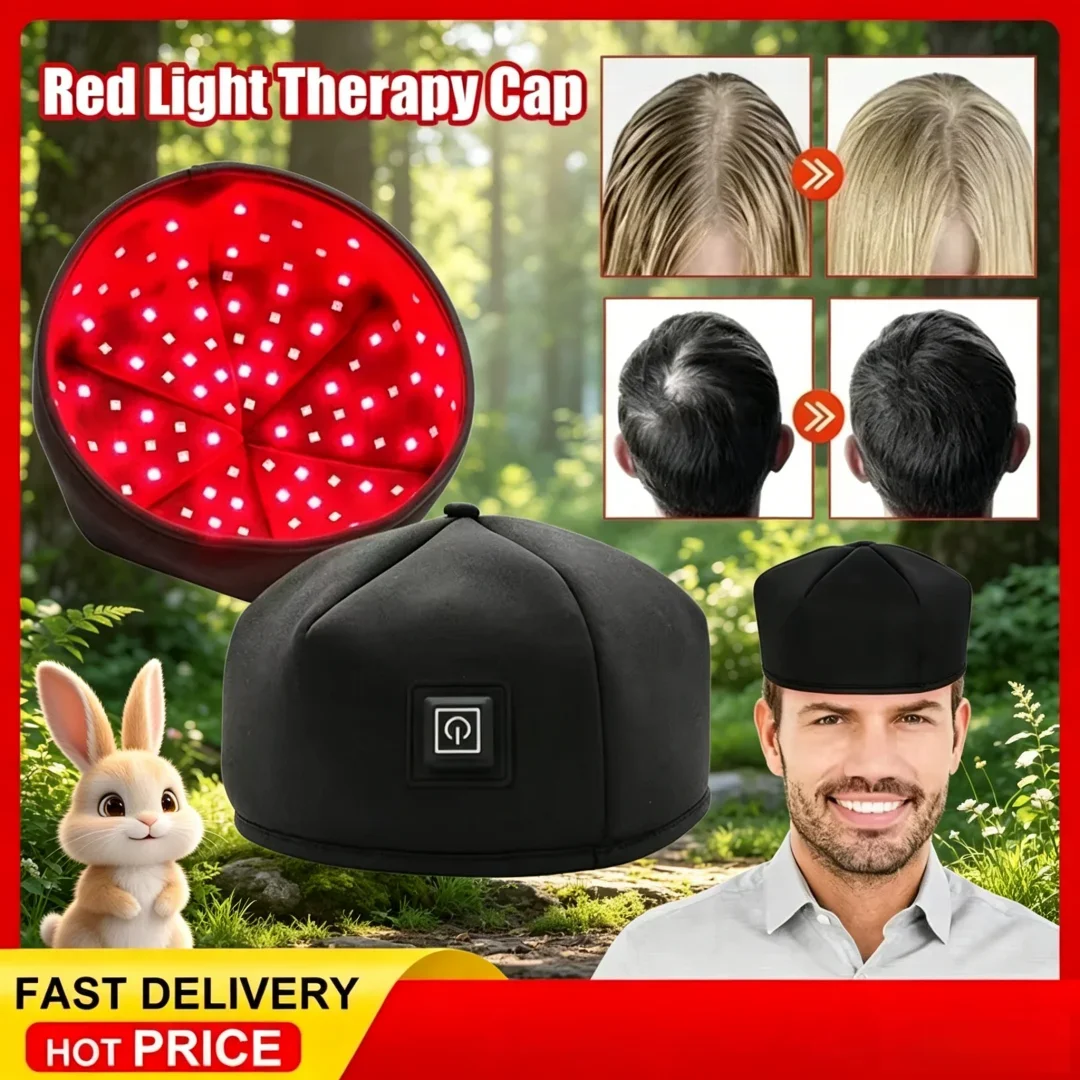 2026-cutting-edge-red-light-therapy-cap-laser-660nm-830nm-red-near-infrared-hair-regeneration-hat-follicle-revive-helmet-scalp