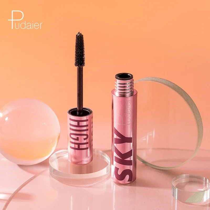 Pudaier 4D Sky Mascara Volume Waterproof Lash Extensions Make Zijde Graft Groei Vloeistof Professionele Rimel Voor Eye Cosmetische