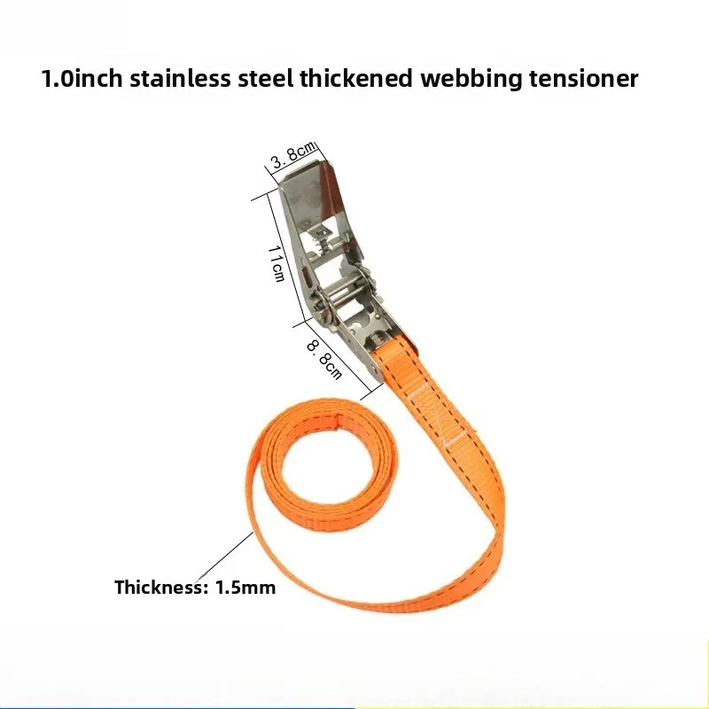 New 304 Stainless Steel Tensioner High Strength Polyester Strap Cargo Pallet Binding Strap for Logistics