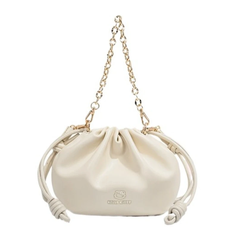 

Hello Kitty Luxury Handbag for Women Cloud Chain Shoulder Crossbody Purse Chic Style Daily Fashion Accessory