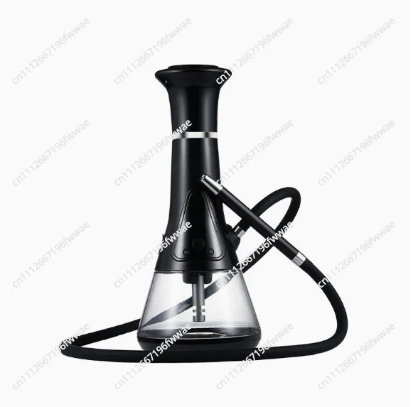 For Deluxe Large 2nd Gen Arab Hookah with Filter, Replaceable Battery & Ceramic Bowl