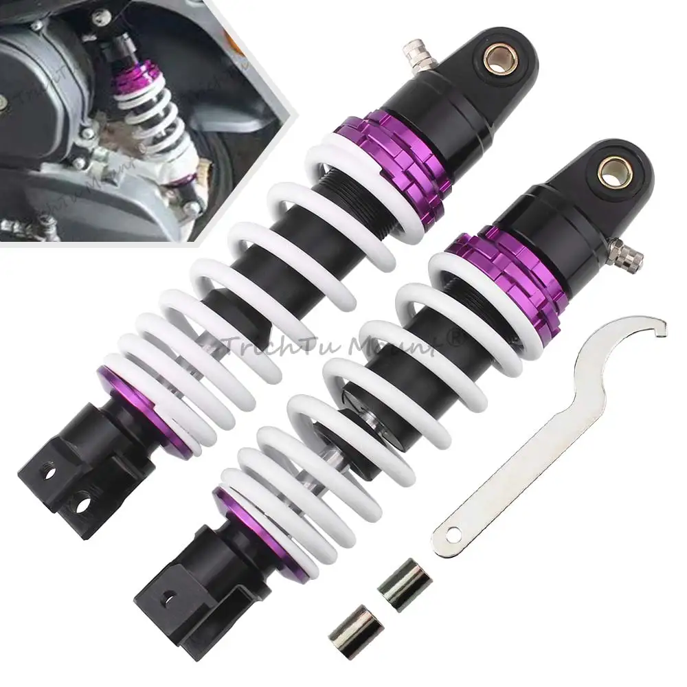Amortiguadores de motocicleta de 265 mm, 1 juego, para HONDA YAMAHA JOG 3KJ dio50 60 90 100, para HONDA DIO CESTA YAMAHA SUPER JOG ZR