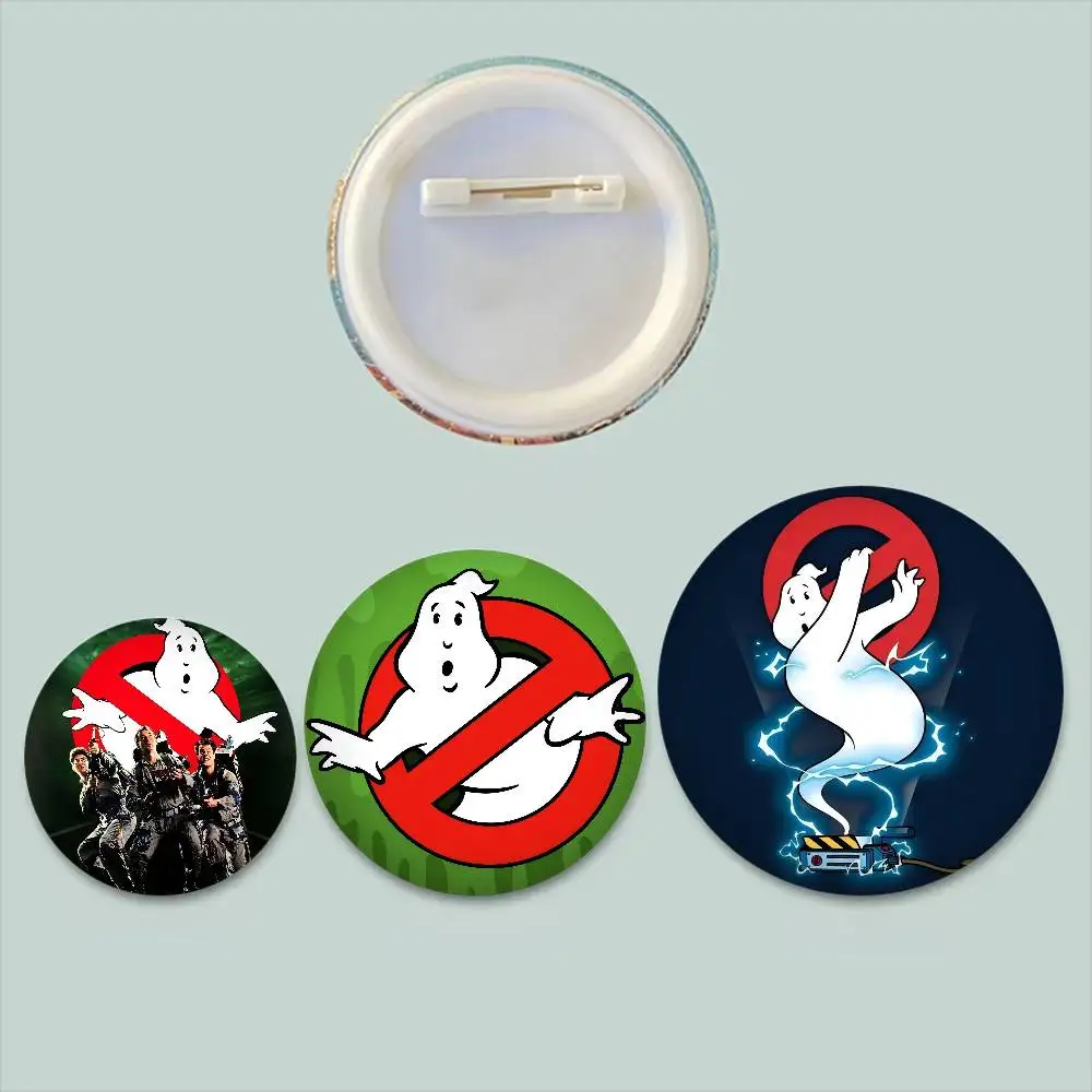 Classic Movie-G-Ghostbusters Anime Brooches Cute Cartoon Badge Jacket Jeans Lapel Pin Gift Accessorie