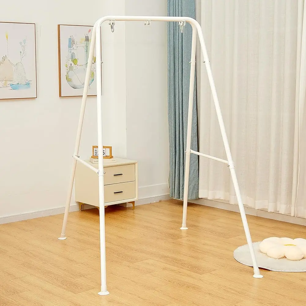 

Foldable Hammo Stand, Portable Chair Stand, Heavy Duty Folding Frame For Indoor Or Outdoor, 300 Lbs Acity, Easy To Assemble &