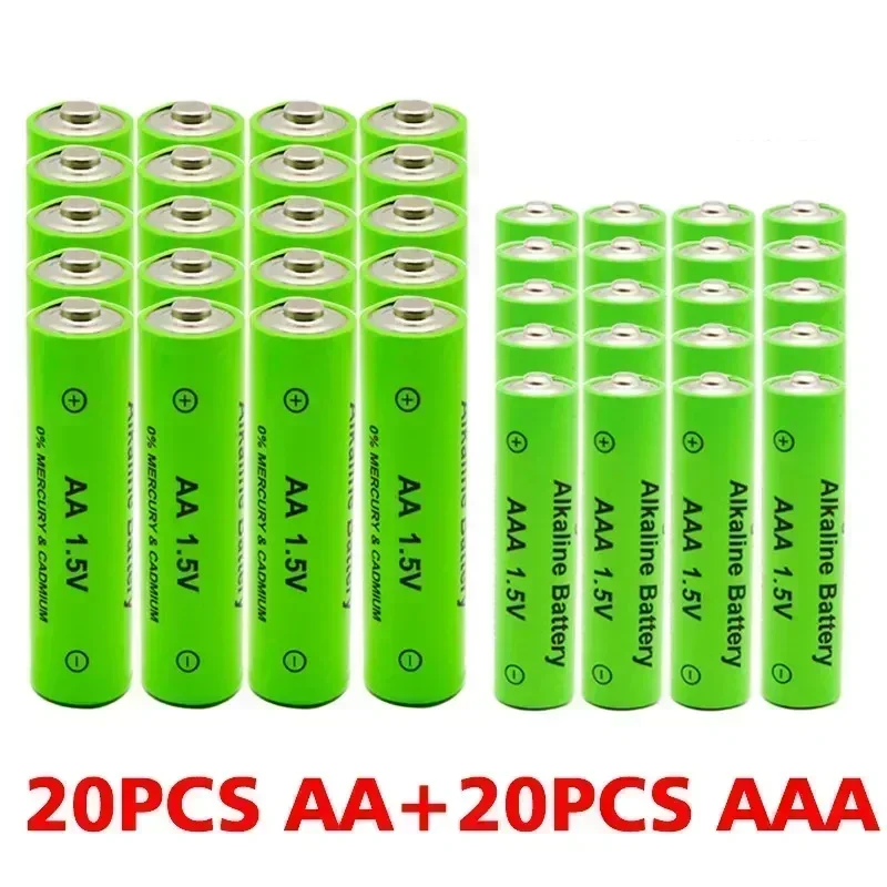 2024 NEW  AAA Battery100%original1.5V Rechargeablebattery AA9800MAH AAA8800MAH AA Alkaline Battery ForledlighttoyMP3longlife