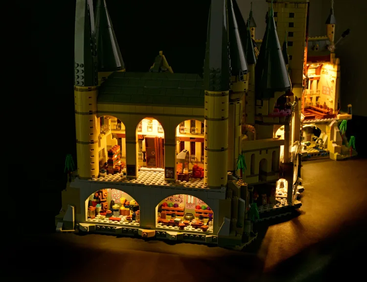 No Bricks LED Light Kit for Hogwarts Castle 71043