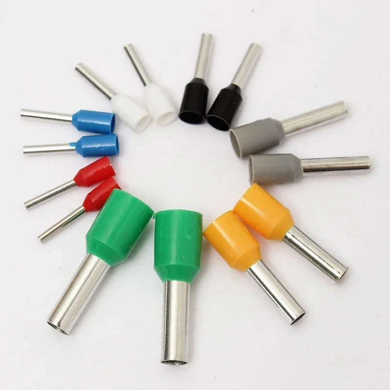 800 PCS Ferrules Kit, Wire Ferrules Crimp Connector, Insulated Cord Pin End Terminal AWG 22-10 Kit ,Great Assortment Ferrules Ki