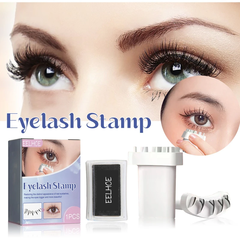 

Eyelash Stamp: A DIY Eyelash - Stamping Tool That Can Create A Three - Dimensional Effect, Is Long - Lasting
